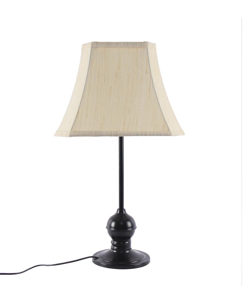 Luxury Taj Shade Iron Base Table Lamp | 12 x 21 inches