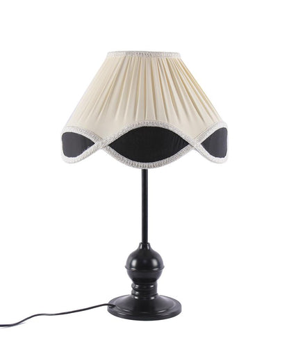 Classic Vintage Shade Iron Base Table Lamp | 12 x 19 inches