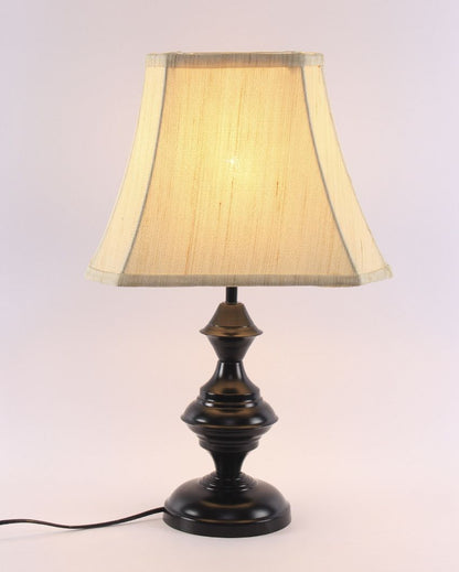 Taj Shade Iron Base Table Lamp Design | 12 x 8 x 19 inches