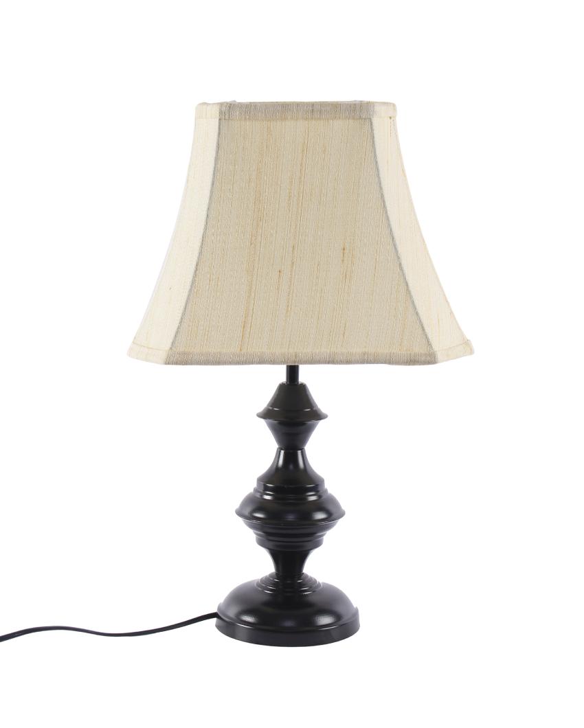 Taj Shade Iron Base Table Lamp Design | 12 x 8 x 19 inches