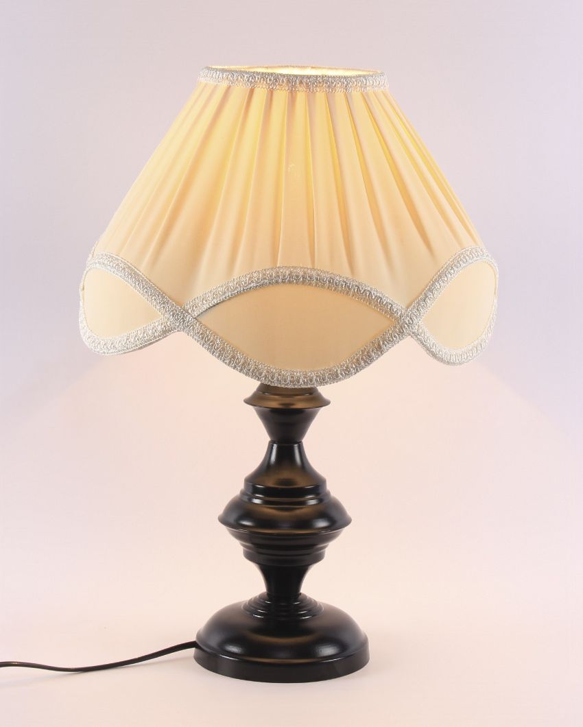 Vintage Shade Iron Base Design Table Lamp | 12 x 18 inches