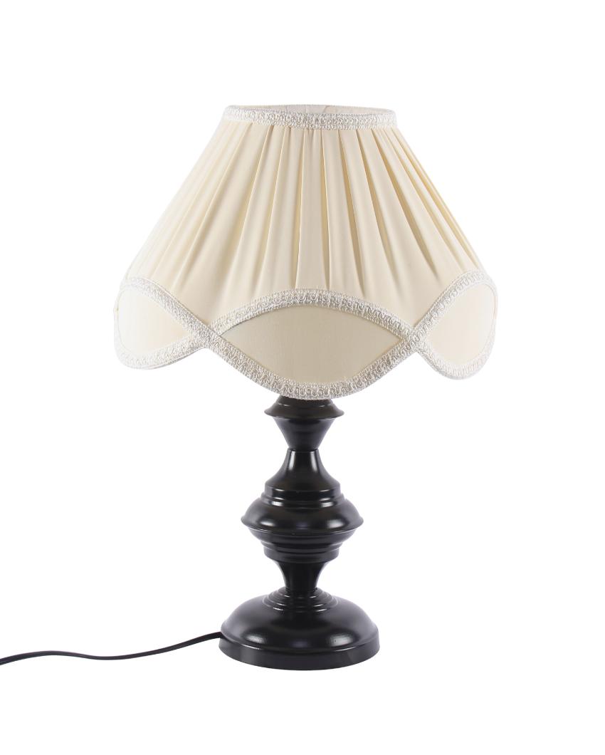 Vintage Shade Iron Base Design Table Lamp | 12 x 18 inches