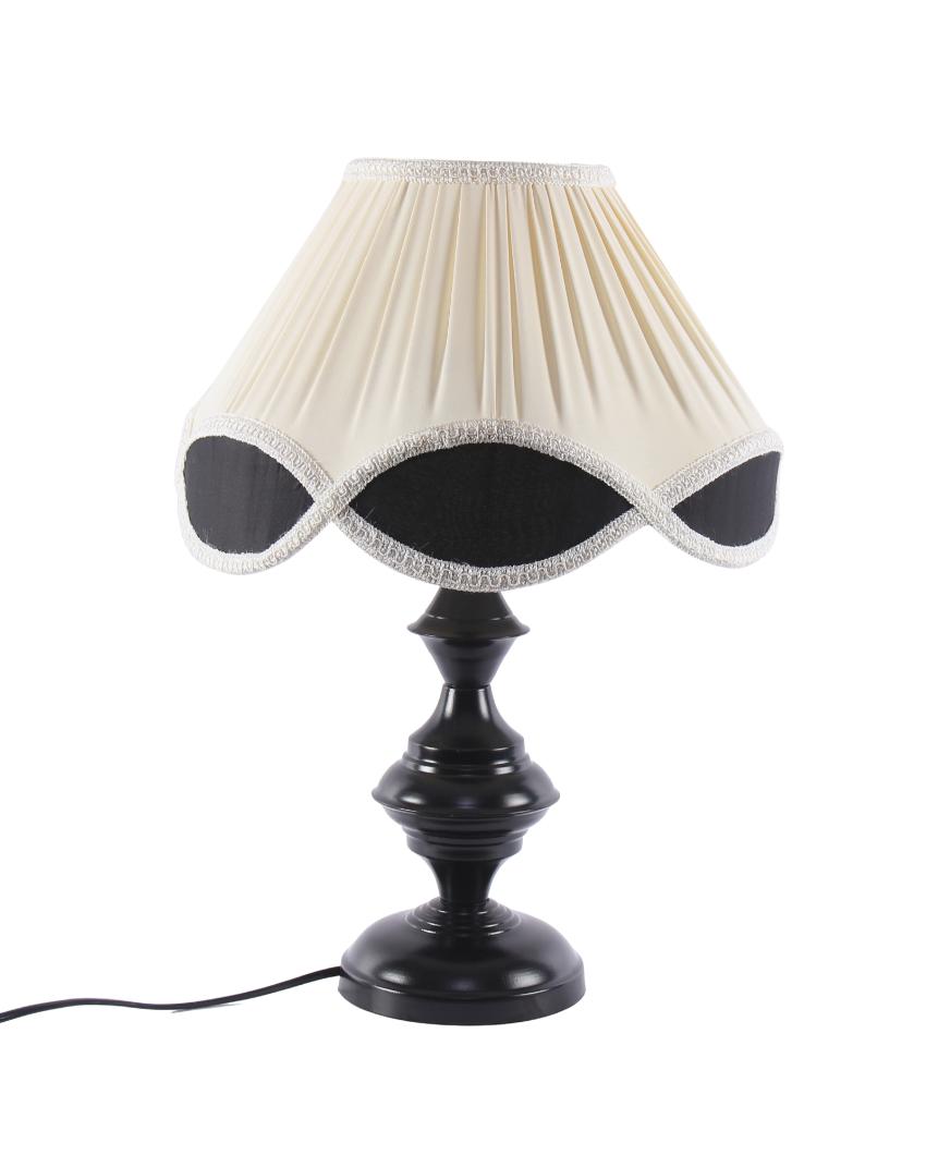 Vintage Shade Iron Base Table Lamp | 12 x 18 inches