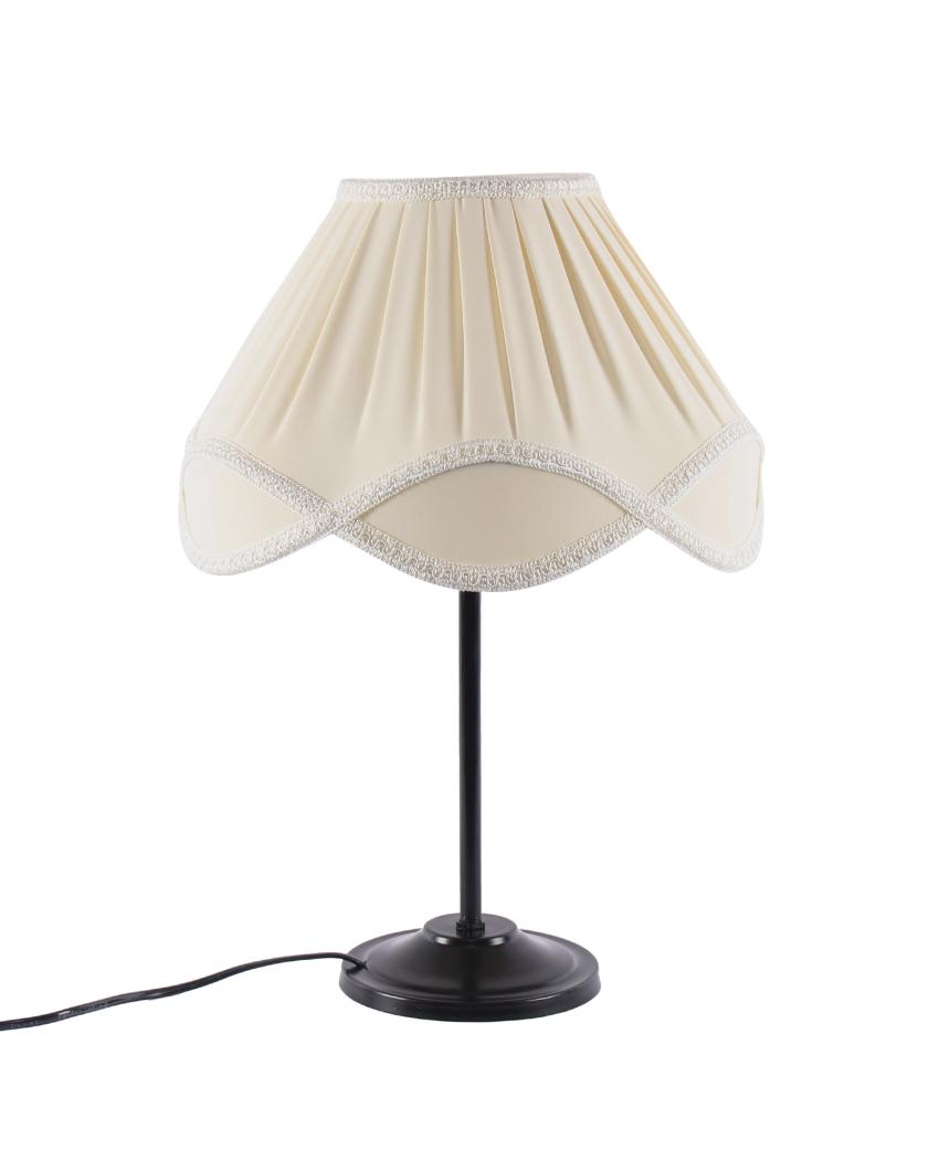 Classic Vintage Shade Iron Design Table Lamp | 12 x 17 inches