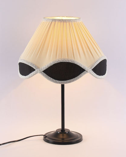 Elegant Vintage Shade Iron Table Lamp | 12 x 17 inches