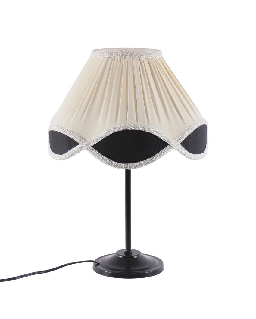 Elegant Vintage Shade Iron Table Lamp | 12 x 17 inches