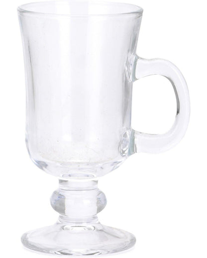 Timeless Design Clear Glass Beer Mugs | 200ml  | 3 x 6 inches