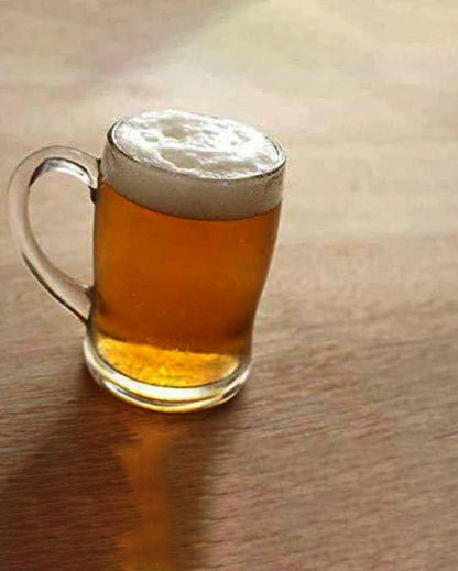 Celebration Ready Clear Glass Beer Mugs | 350ml | 3 x 5 inches