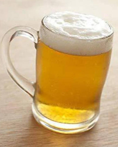 Celebration Ready Clear Glass Beer Mugs | 350ml | 3 x 5 inches
