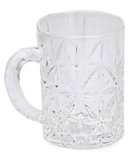 Hosting Essentials Clear Glass Beer Mugs | 450ml | 4 x 5 inches