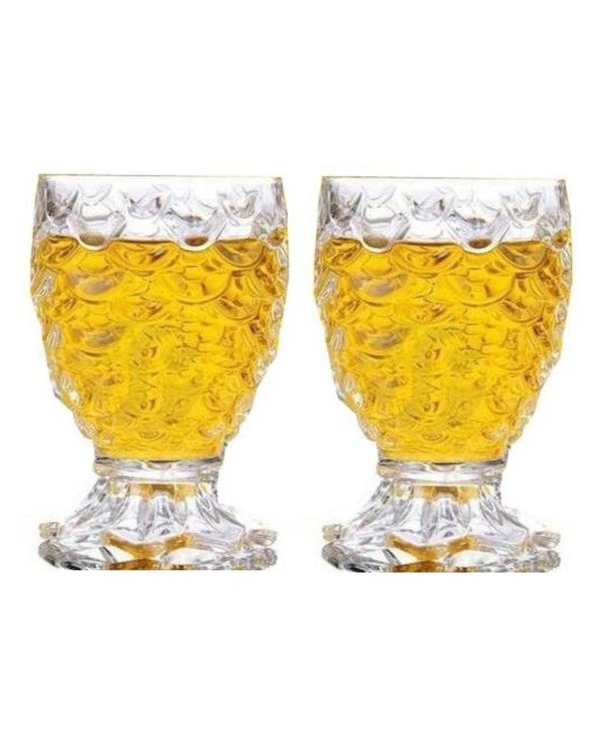 Heavy Base Party Perfect Clear Glass Shot Glasses | 140ml | 3 x 5 inches