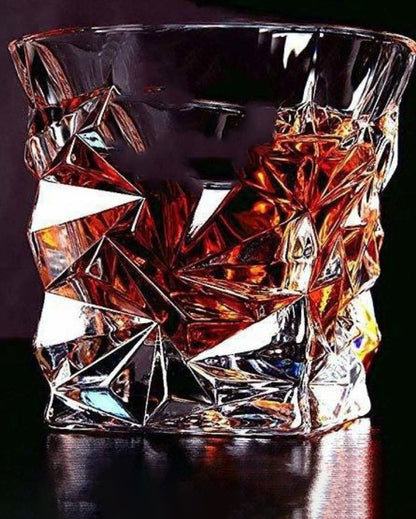 Classic Old Fashioned Barware Set Durable Glass | 250ml | 4 x 4 inches