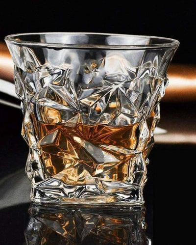 Classic Old Fashioned Barware Set Durable Glass | 250ml | 4 x 4 inches