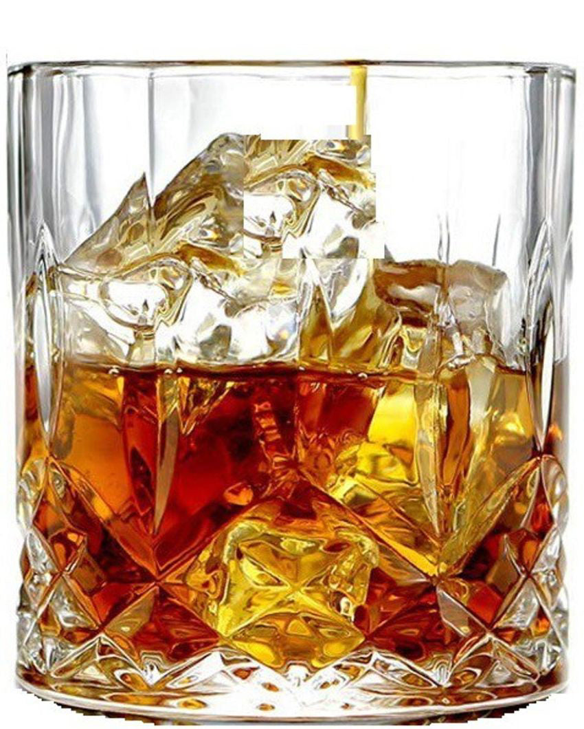 Luxurious Weighted Bottom Whiskey Glasses Gift Set | 200ml | 3 x 4 inches