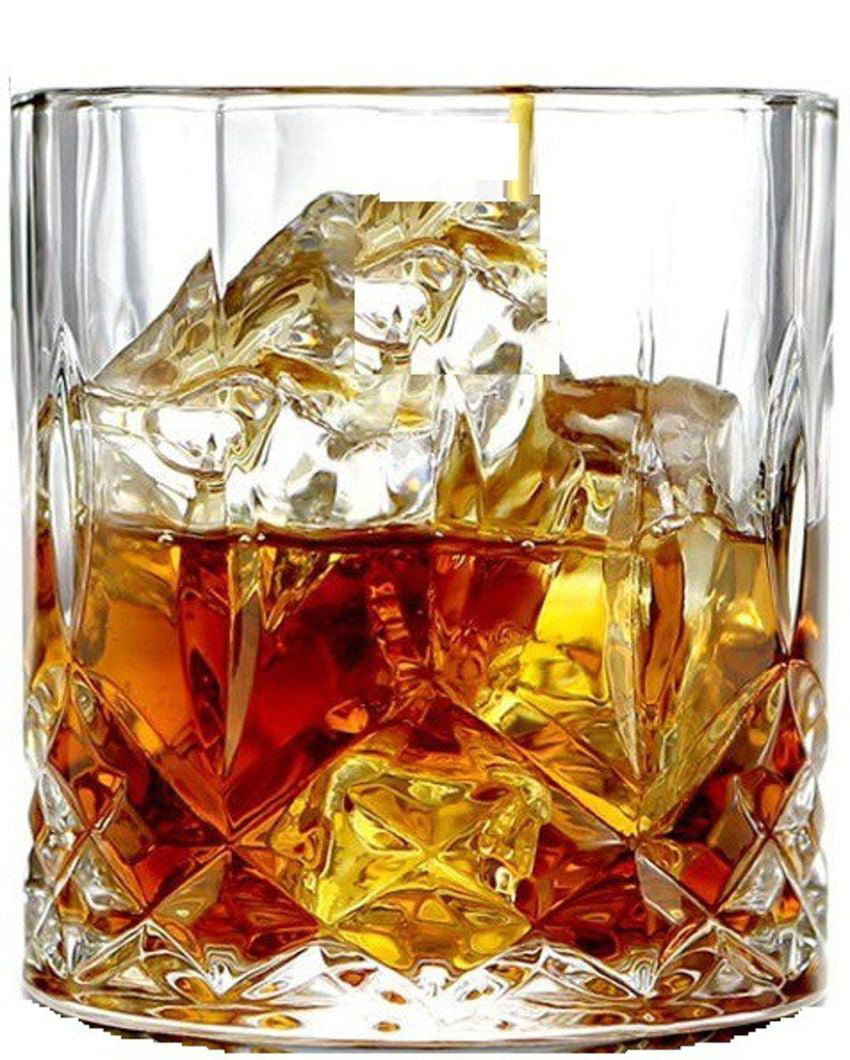 Luxurious Weighted Bottom Whiskey Glasses Gift Set | 200ml | 3 x 4 inches