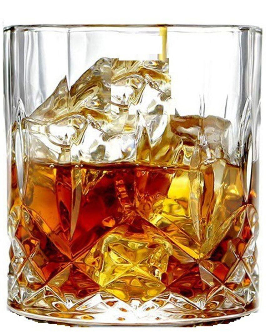 Luxurious Weighted Bottom Whiskey Glasses Gift Set | 200ml | 3 x 4 inches
