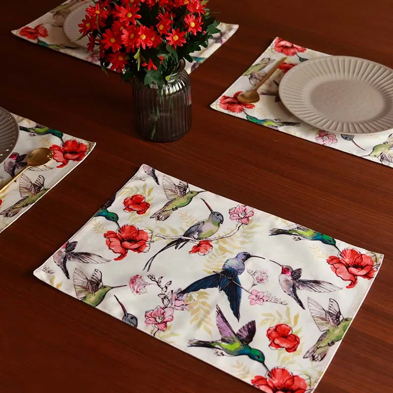 Ecstasy Birds Placemats | Set of 4 & 6