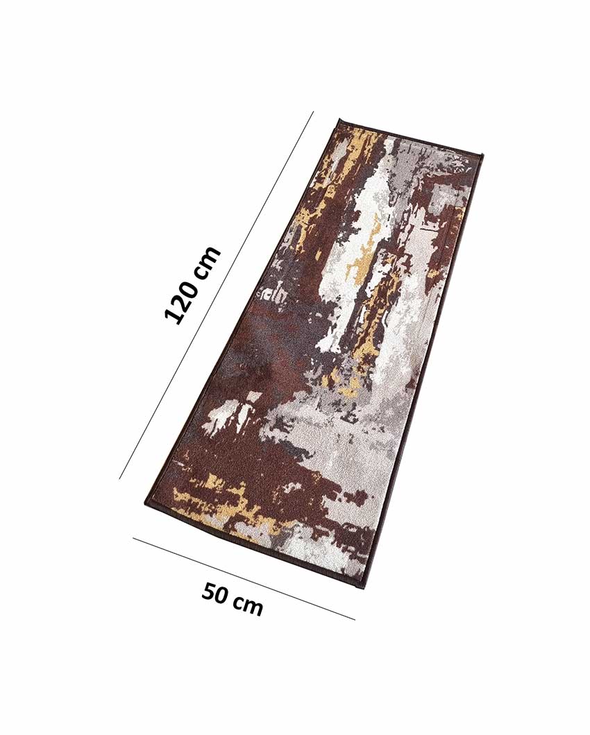 Abstract Nylon Anti-Slip Runner Floor Mat | 47x20 inches