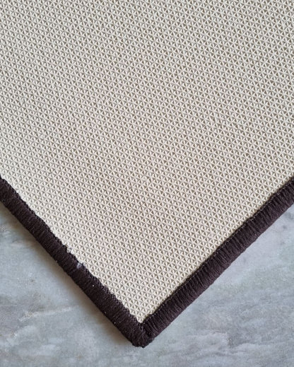 Single Line Greek Nylon Anti-Slip Runner Floor Mat | 47x20 inches