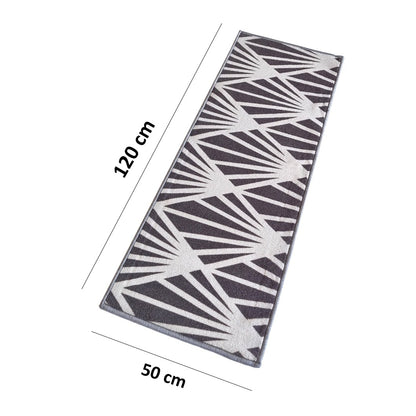 Mohawk Pattern Nylon Anti-Slip Runner Floor Mat | 47x20 inches