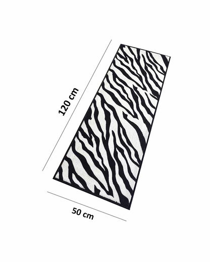 Animal Print Nylon Anti-Slip Runner Floor Mat | 47x20 inches