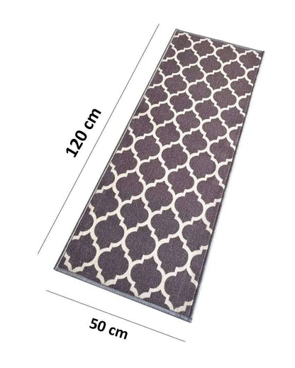 Trellis Nylon Anti-Slip Runner Floor Mat | 47 x 20 inches