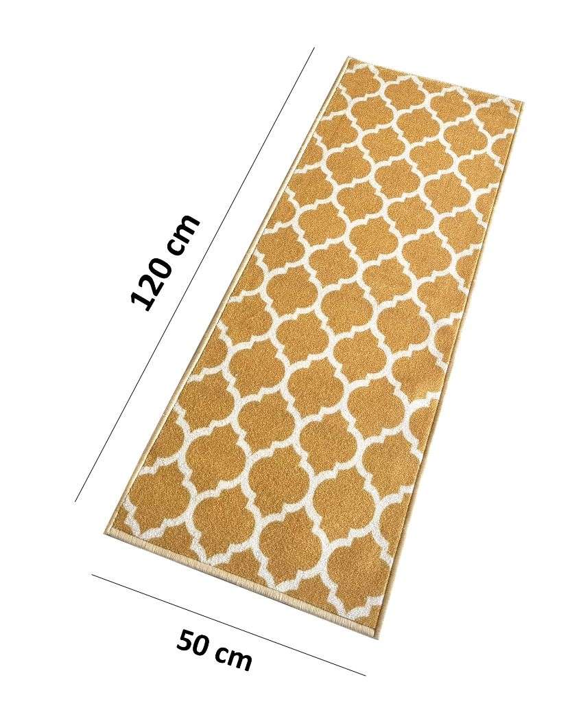 Trellis Nylon Anti-Slip Runner Floor Mat | 47 x 20 inches