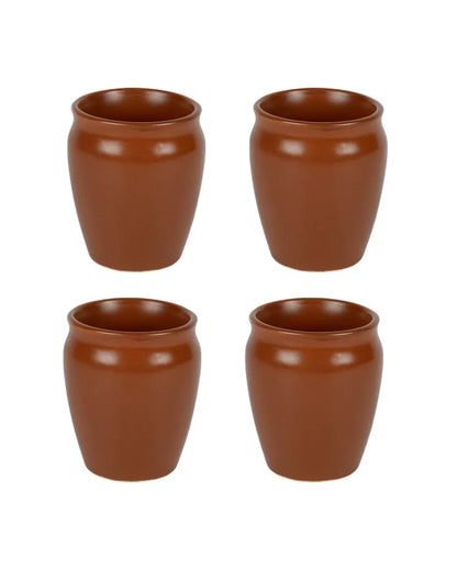 Earthern Ceramic Kullars | Set Of 4