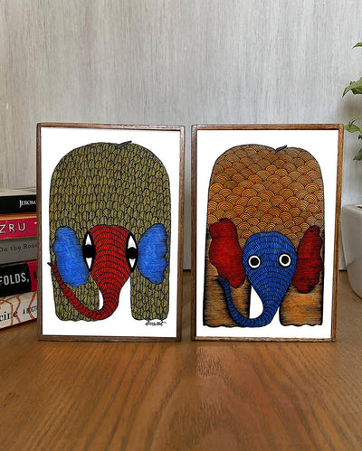 The Elephant Book Holders | 2 Pieces