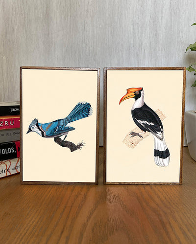 Elegant Bird Book Holders | 2 Pieces