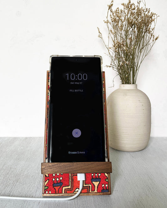 The Robust And Stylish Wooden Phone Holder | 7 x 3.5 inches