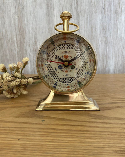 Graceful Time The Ultimate Brass Table Clock