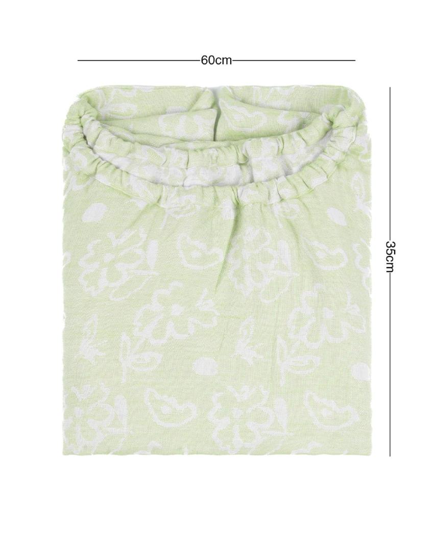 Stylish Banana Jacquard Feeding Top | 13 x 24 inches