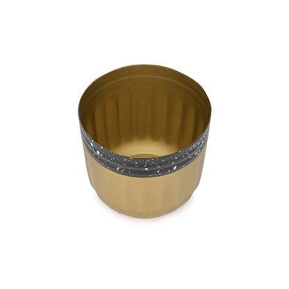 Golden Galaxy Planter | Set of 2