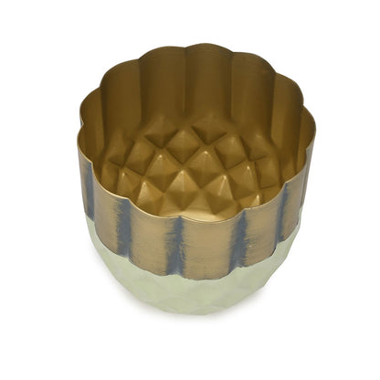 Hexagonal Harmony Metal Planter | 5 Inch