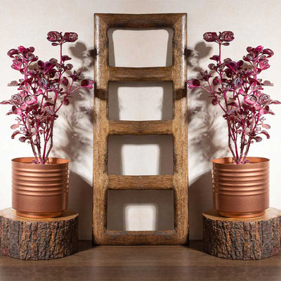 Copper Contour Planter | Set of 2