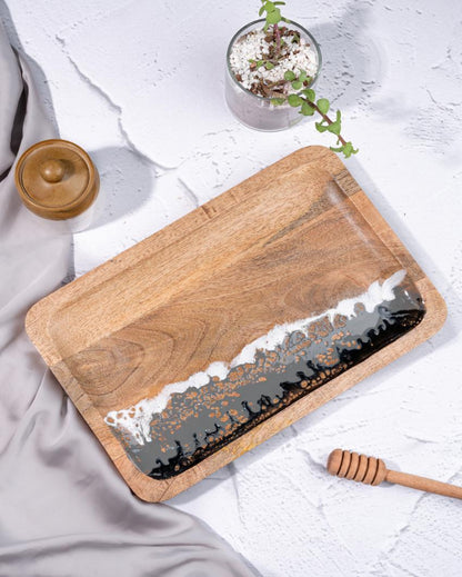 Classy Grove Rectangular Wooden Platter | 8 x 12 inches