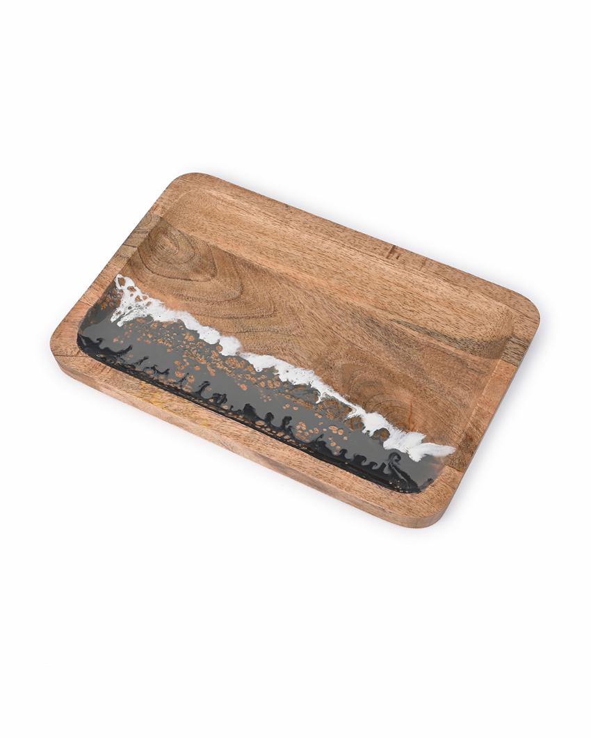 Classy Grove Rectangular Wooden Platter | 8 x 12 inches