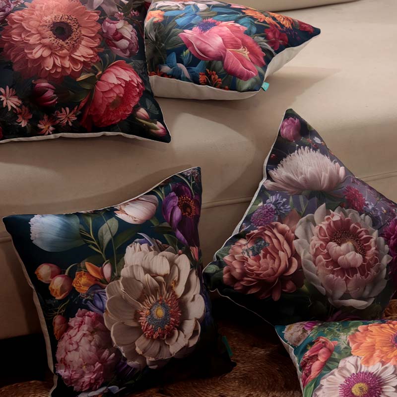 Floral Essentials Cushion Covers | Set Of 5