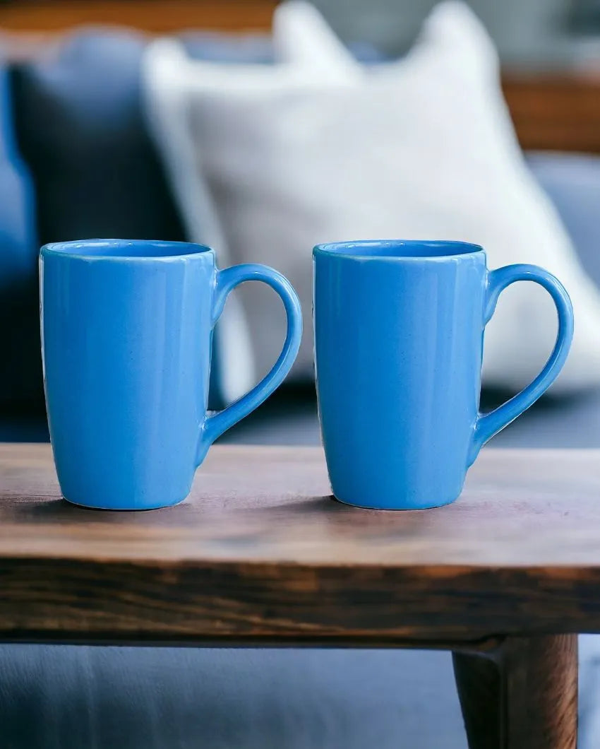 Stylish Ceramic Coffee Mugs | Set of 2 | 360 ML