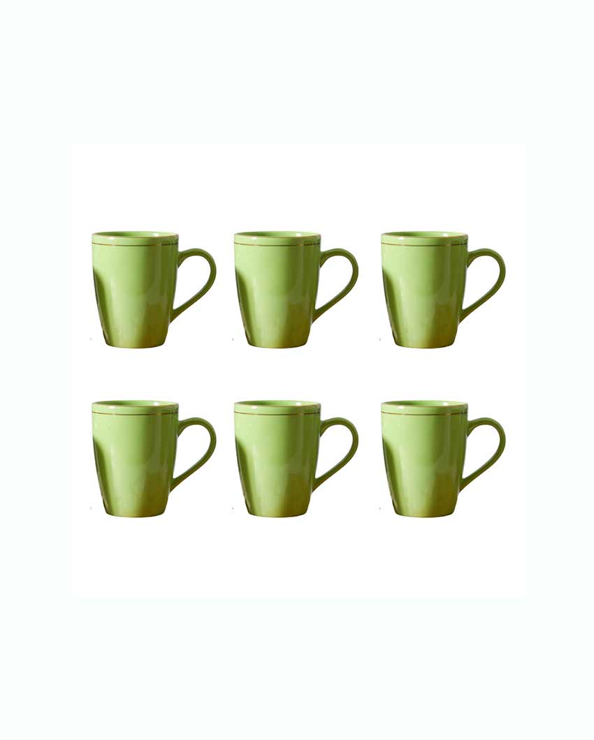 Green Ceramic Coffee Mug | 360 ml