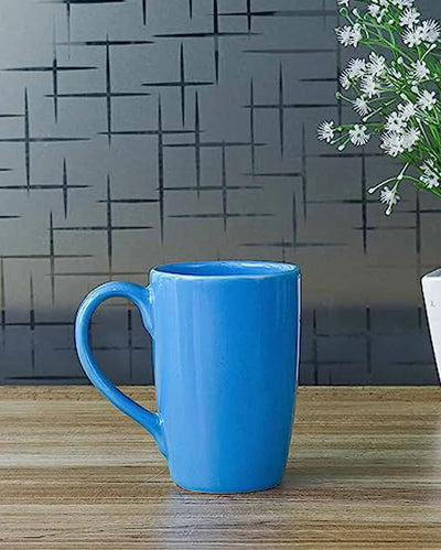 Blue Ceramic Coffee Mug | 360 ml