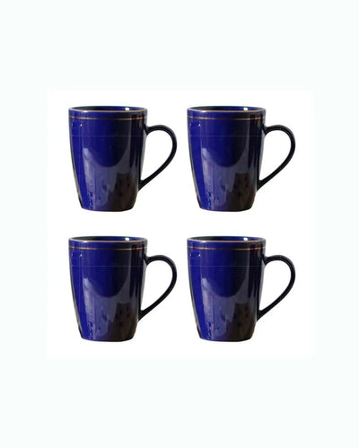 Blue Ceramic Coffee Mug | 360 ml