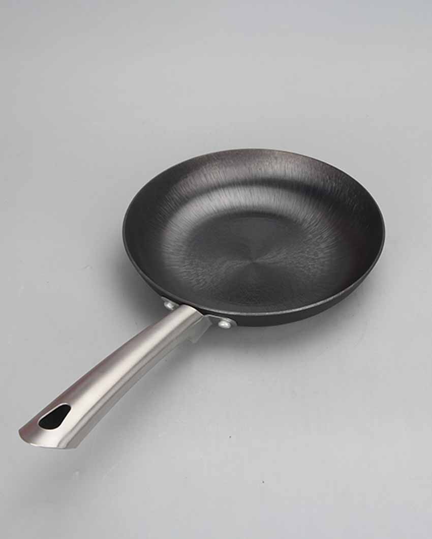 Fast Heating Iron Cast Fry Pan | Safe For All Cooktops
