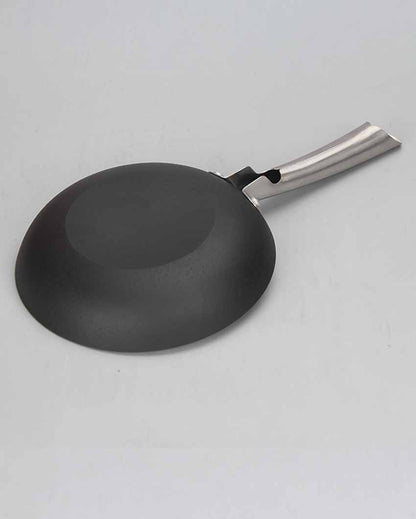Nonstick Iron Kadai Pan With Frypan | Safe For All Cooktops