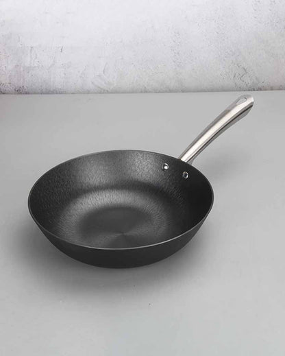 Fancy Non Stick Wok With Frypan | Safe For All Cooktops