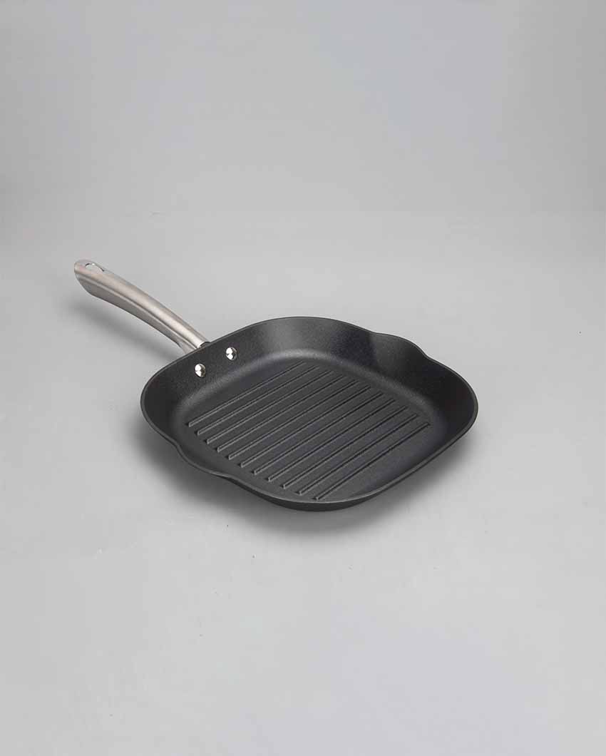 Large Non Stick Wok With Grill Pan | Safe For All Cooktops