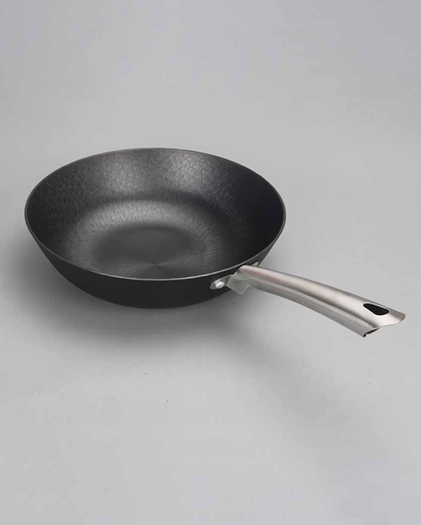 Rugged Handled Frypan Wok | Safe For All Cooktops