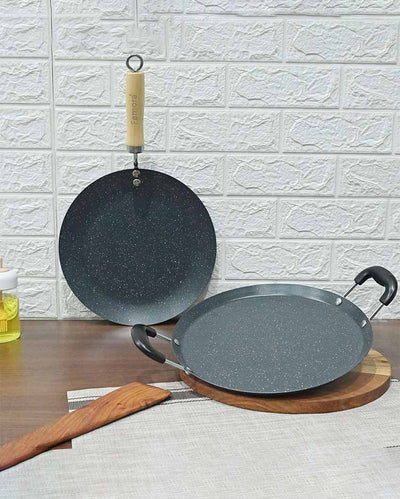 Brasli 3 Layer Carbon Steel Non Stick | Safe For All Cooktops