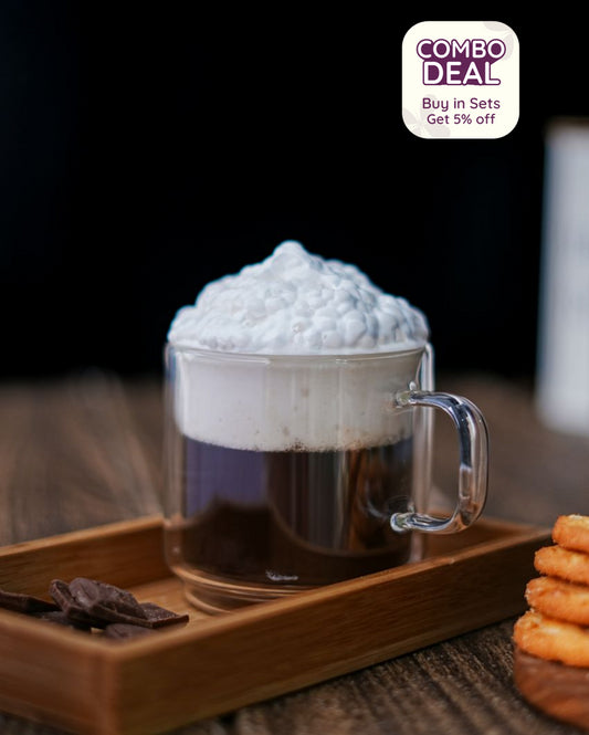 Double Wall Cappuccino Coffee Mug | 280 ml